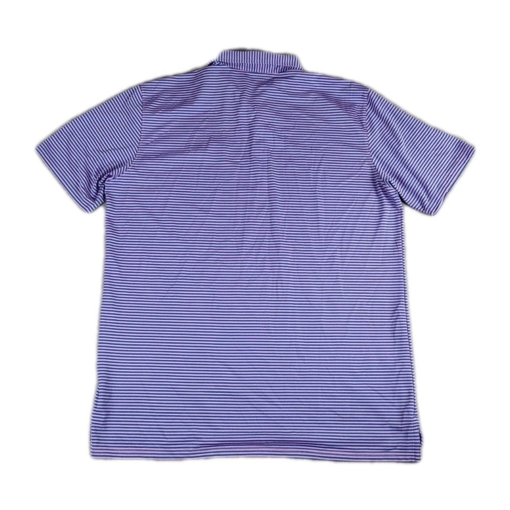 Holderness & Bourne Maxell Polo Mens XL Striped Tailored Fit Fiji & Nevis Shirt - Picture 2 of 9